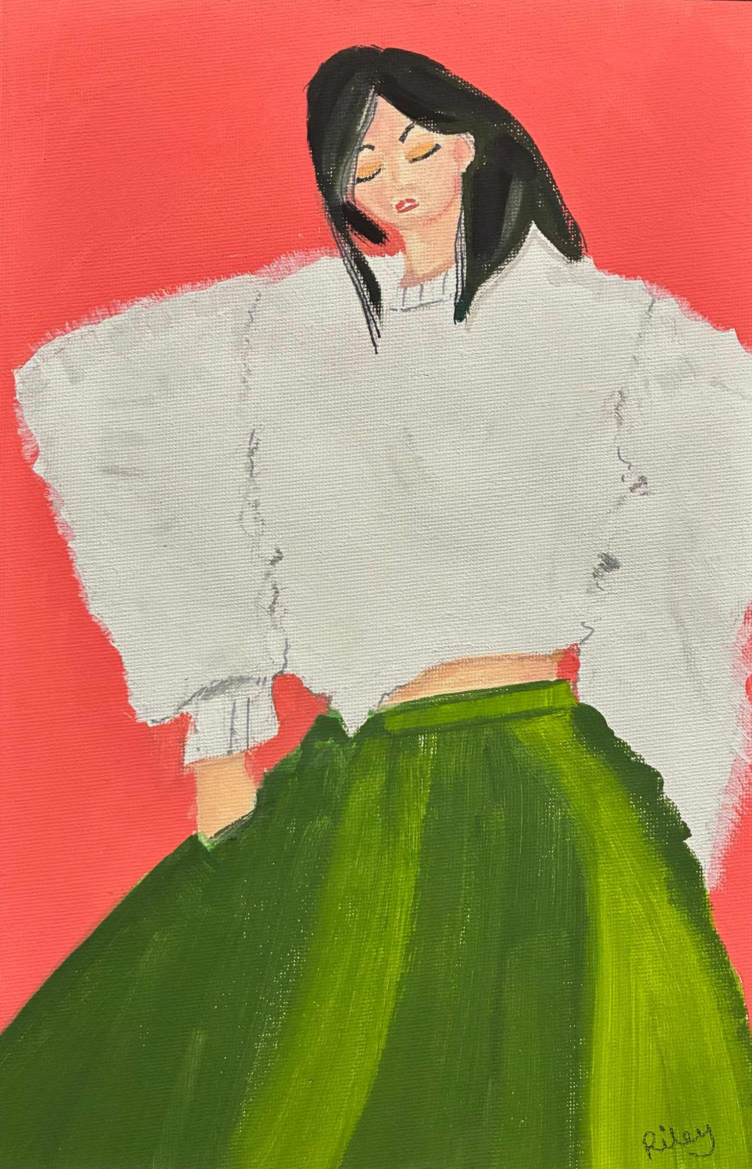 Green Skirt